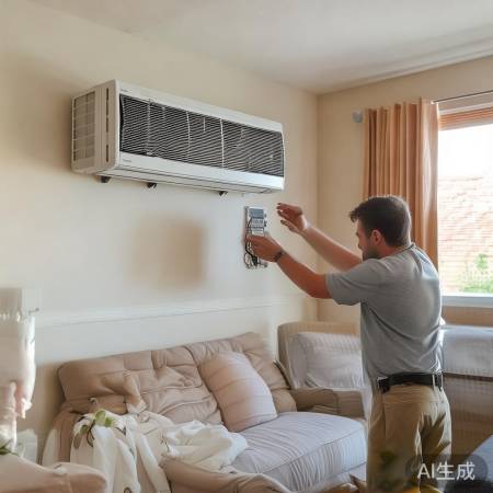 空调宜安装通风佳处