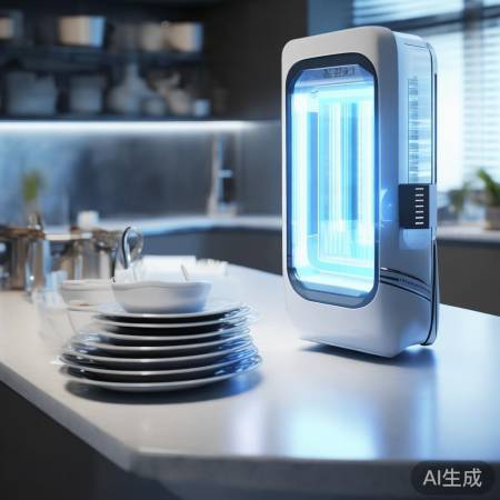 紫外线杀菌,彻底清洁餐具