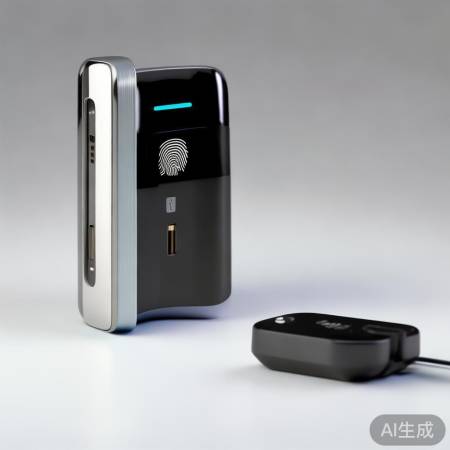 电动指纹锁，两种充电方式