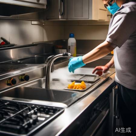 清洁油烟机，注意安全用电