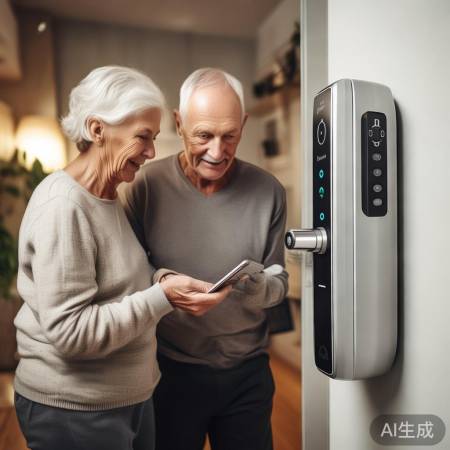 智能门锁贵且需教老人使用