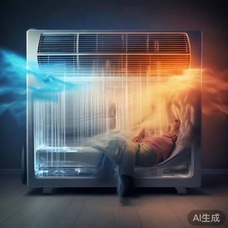 空调冷热风交替原因