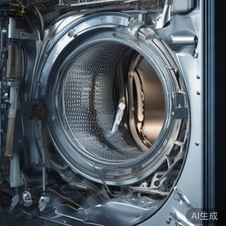 洗衣机内部结构导致震动鸣声