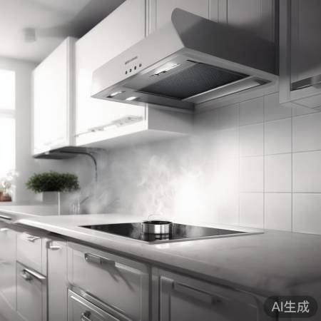 “华帝油烟机，厨房清新好帮手”