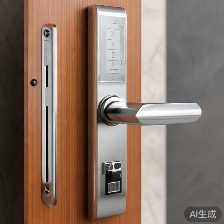 指纹锁高适中，易操作安装