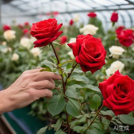 玫瑰嫁接，技艺保鲜