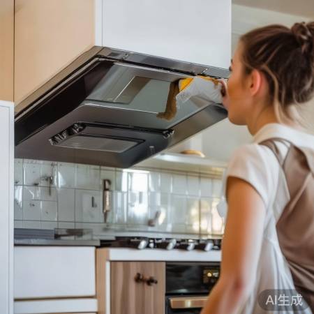 油烟机面板每周清洁