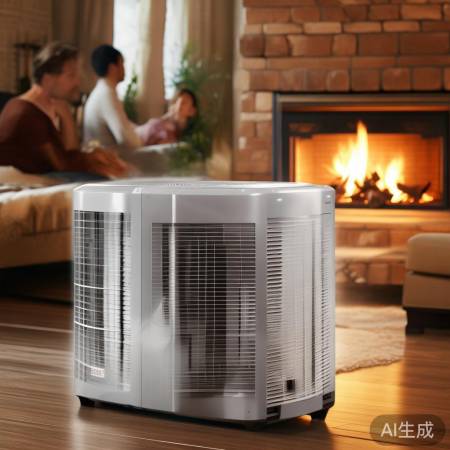 8匹空气能热泵，暖洋洋的家