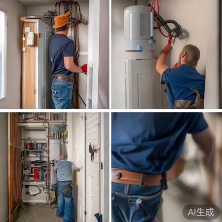 太尔热水器24小时网点服务分解：热水器安装体验：美观与实用大考验