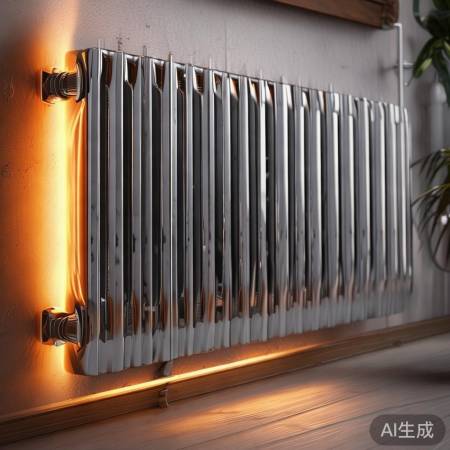 时尚金属壁挂炉散热器