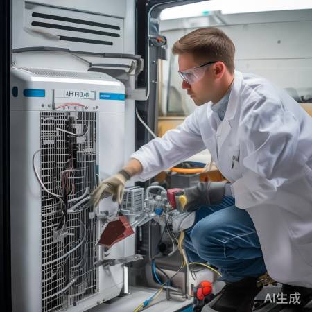 “空气能热水器,定期维护保养”