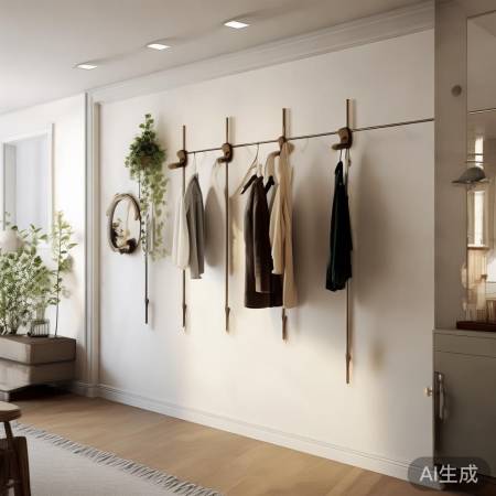 屋里屋外防盗门全国统一服务电话解读￥防盗门后高档挂钩推荐：家居收纳新选择