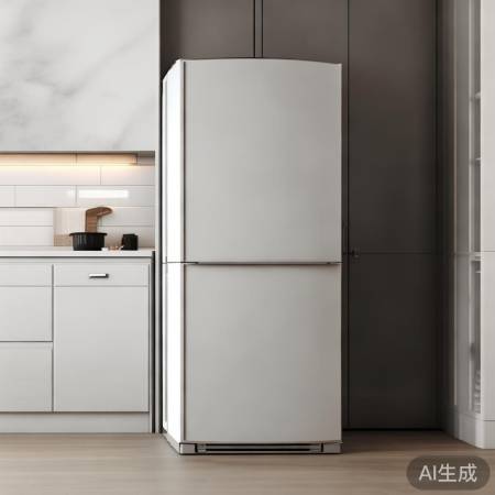 冰箱大小适中，易放置厨房