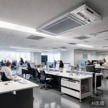 中央空调选品质，舒适办公效率高