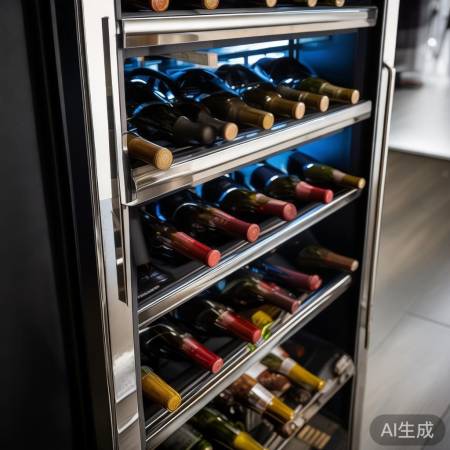 红酒柜分区设计,满足各类需求