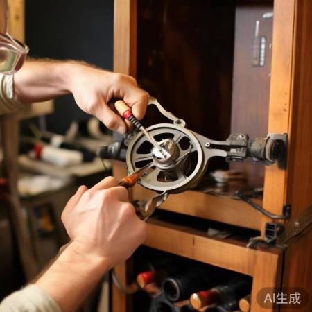 拆圆形灯，螺丝或卡扣