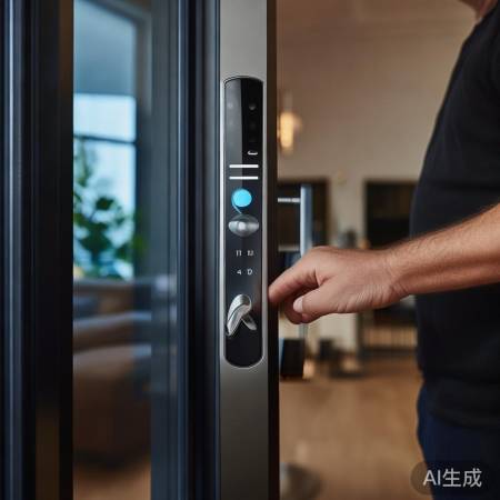 指纹锁，安全便捷