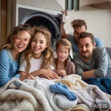 快速烘干，衣物柔软
