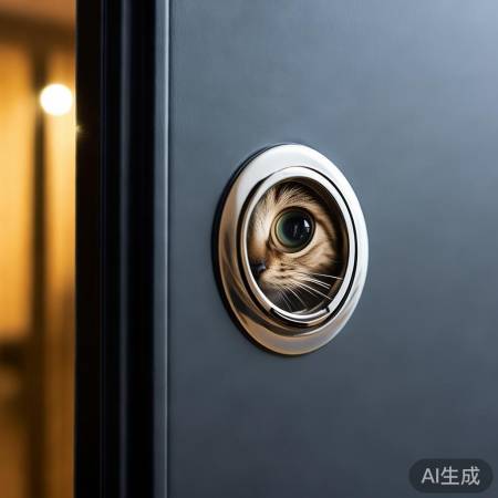猫眼孔安全隐患，加装防护器增安