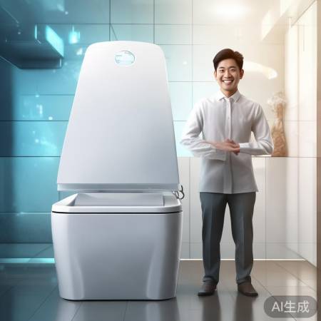 特洁尔智能马桶厂专业售后客服阐释ぁ智能马桶翻盖新体验，轻松享受便捷生活