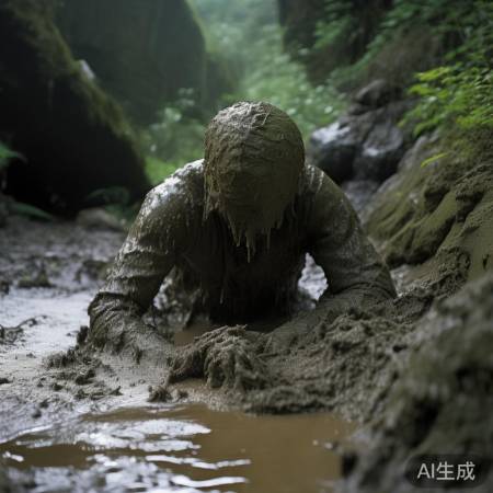 探险者误入险境,淤泥掩埋失联