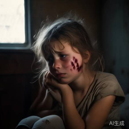 伊朗女孩脸上疤痕引担忧