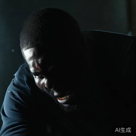 暗光下伍佰表情清晰
