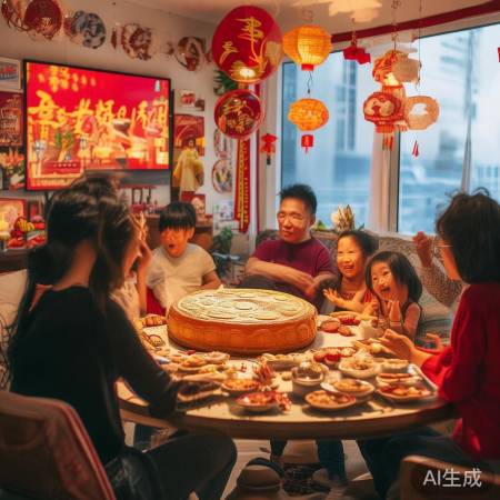 中秋晚会,赏月吃饼,期待不已