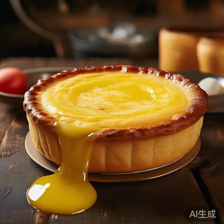 鲍师傅蛋挞,料足味美