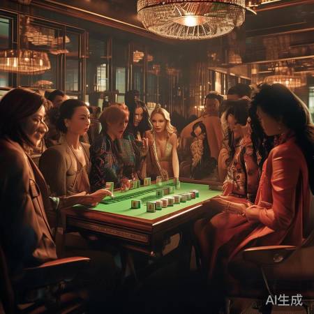 娱乐圈明星爱麻将