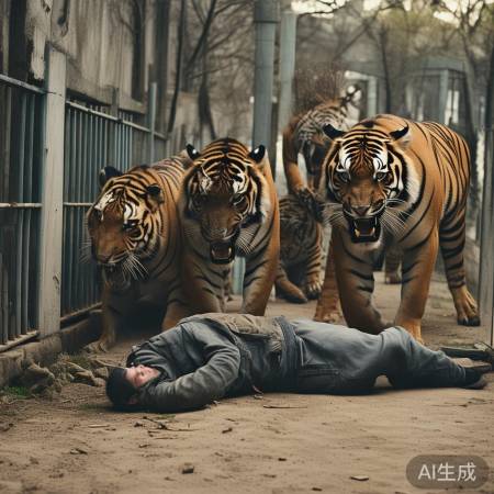 动物园悲剧,老虎袭击男子身亡