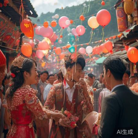 宝蓝喜结良缘，揭秘婚礼背后的甜蜜故事