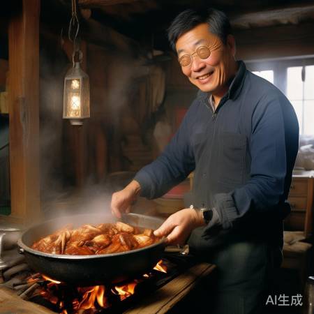 小沈阳炖排骨，慢火炖煮，火候恰