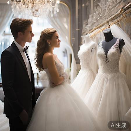 祖海高定婚纱，新人福音